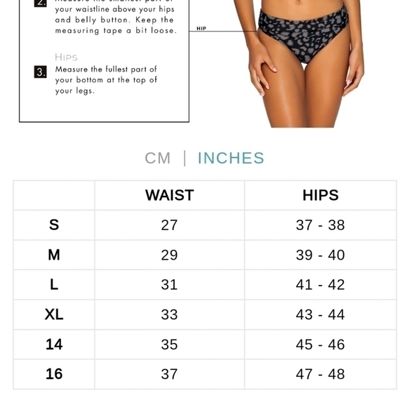 14 • Sunsets • Palm Grove Hannah High Waist Bikini Bottoms - Picture 11 of 12